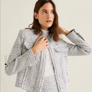 White jacket new with tag